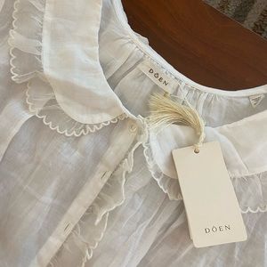 Doen Beautiful white blouse